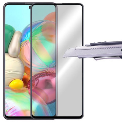 Скрийн протектори Скрийн протектори за Samsung Скрийн протектор от закалено стъкло за 3D FULL SCREEN  Full Glue напълно залепващ за Samsung Galaxy M51 M515F с черен кант